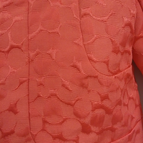 Erin Orange Jacket Blazer. Size PL - Picture 6 of 8